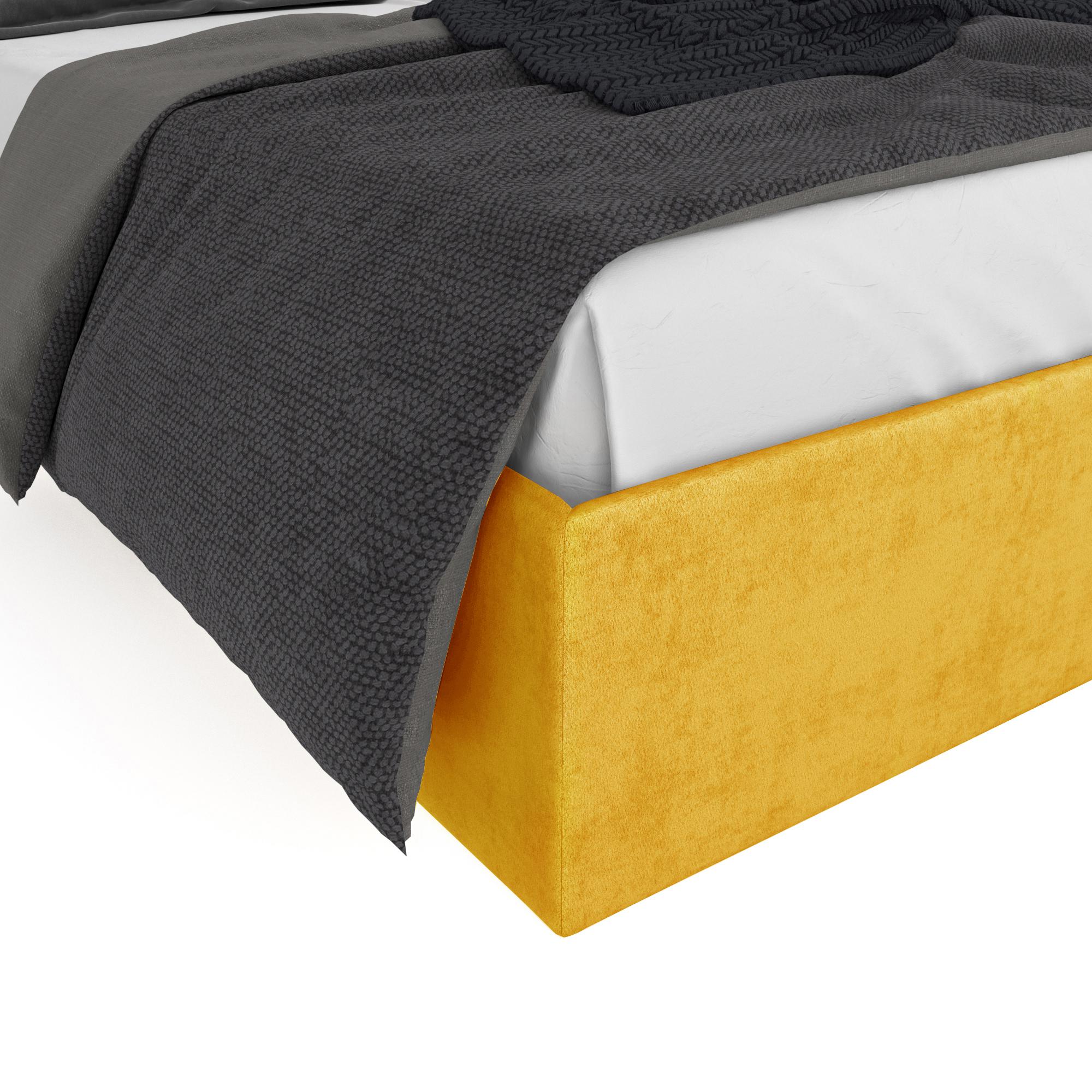 Кровать Салерно желтая 160х200 изображение товара