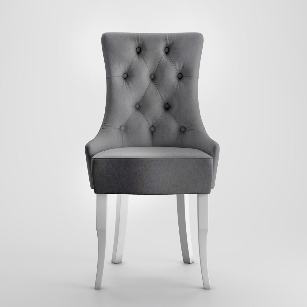 Мягкий стул Тосберг ultra grey изображение товара
