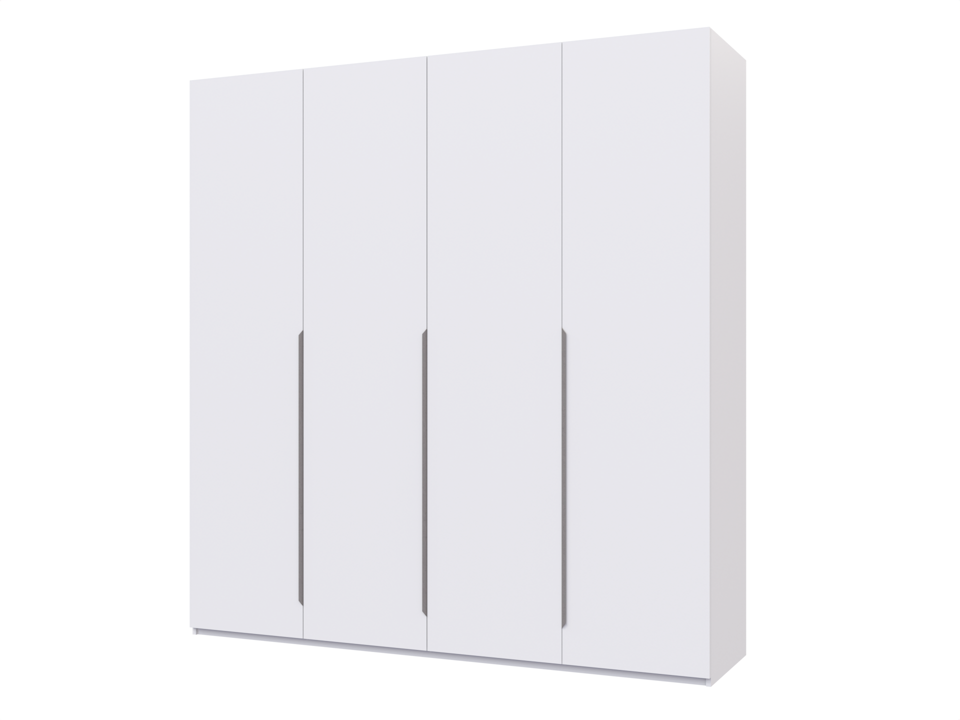 Распашной шкаф Пакс Альхейм 14 white (silver) ИКЕА (IKEA) изображение товара