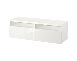 Изображение товара Комод Беста 120 white ИКЕА (IKEA)  на сайте adeta.ru