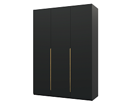 Изображение товара Распашной шкаф Пакс Альхейм 13 black (gold) ИКЕА (IKEA) на сайте adeta.ru