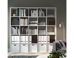 Изображение товара Стеллаж Каллакс 216 white ИКЕА (IKEA)  на сайте adeta.ru